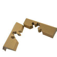 Заводской прямой треугольный угловой протектор на заказ V-образный бумажный угловой протектор